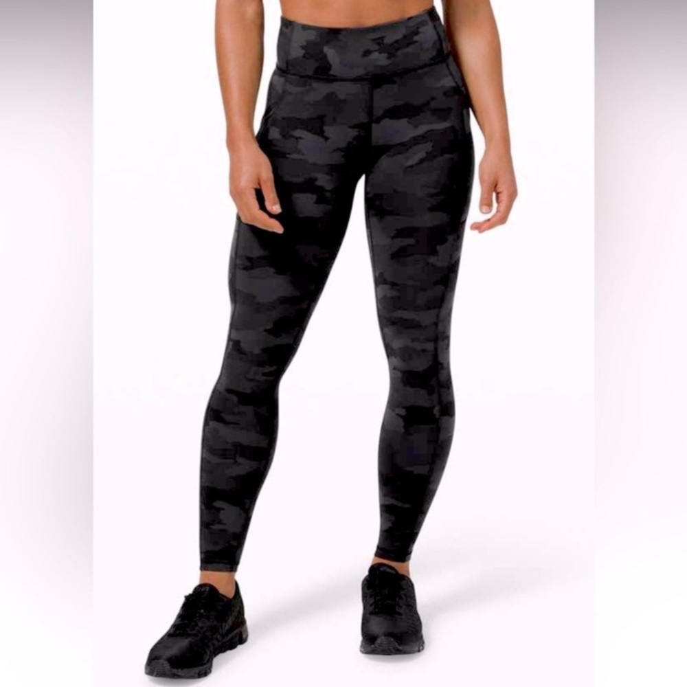 Lululemon Invigorate High-Rise Tight Heritage 365 Camo Deep Coal Multi 4
